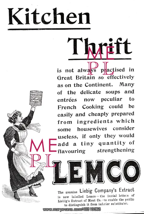 : An advertisement for Liebig Meat Extracts : An advertisement for Liebig Meat Extracts