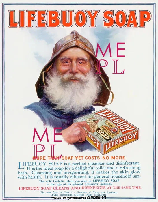 : ADVERT / LIFEBUOY 1916 : ADVERT / LIFEBUOY 1916