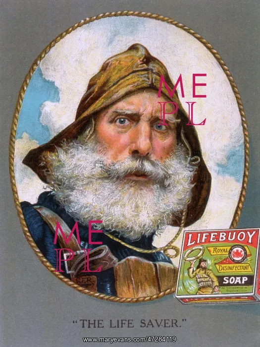 : Advert for Lifebuoy Soap 1911 : Advert for Lifebuoy Soap 1911