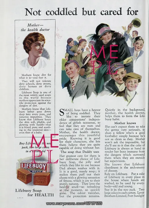 : Advertisement for Lifebuoy Soap : Advertisement for Lifebuoy Soap