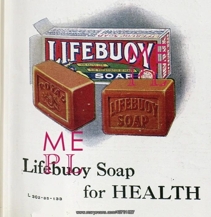 : Advert for Lifebuoy soap : Advert for Lifebuoy soap
