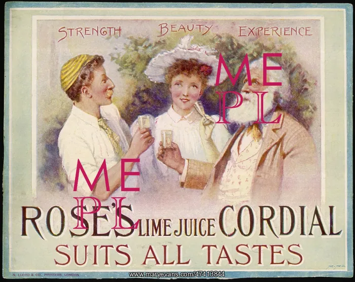 : ADVERT / LIME JUICE ROSES : ADVERT / LIME JUICE ROSES