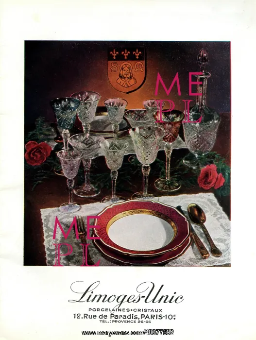 : Advertisement for Limoges-Unic : Advertisement for Limoges-Unic