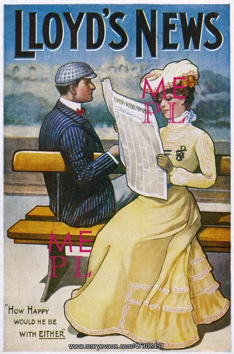  : ADVERT / LLOYDS NEWS 1906