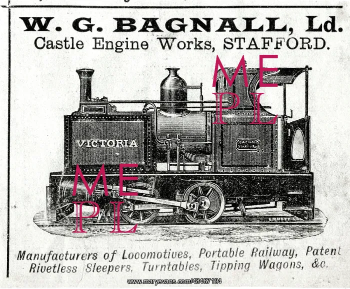 : Advert, Locomotive Train Victoria : Advert, Locomotive Train Victoria