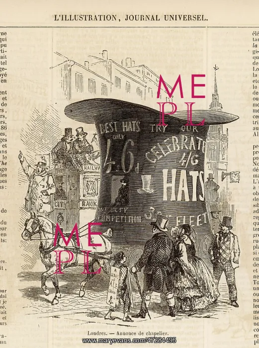 : ADVERT / LONDON HATTER : ADVERT / LONDON HATTER