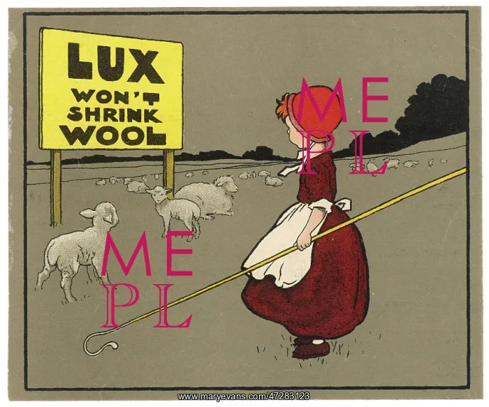 : ADVERT / LUX SOAP 1890S : ADVERT / LUX SOAP 1890S