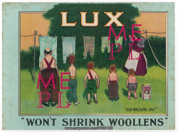 : ADVERT / LUX SOAP 1890S : ADVERT / LUX SOAP 1890S