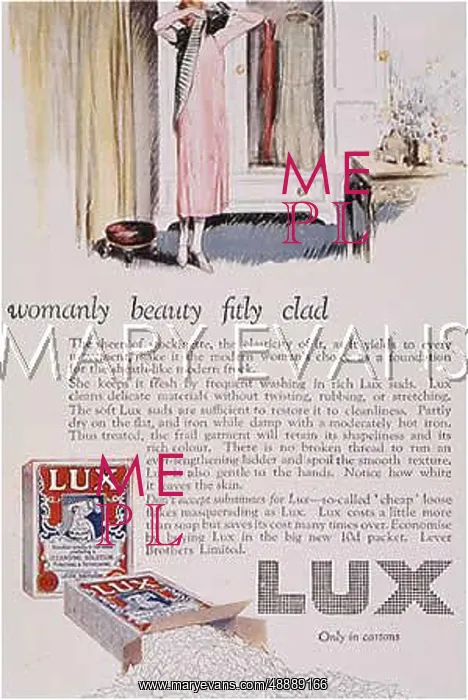 : ADVERT / LUX SOAP FLAKES : ADVERT / LUX SOAP FLAKES