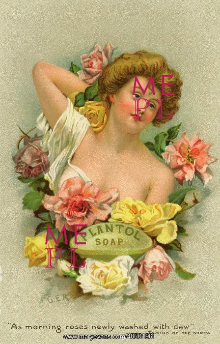  : Advertising magazine insert, Plantol Soap