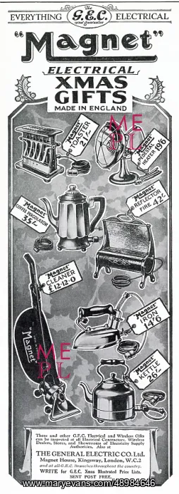 : Advert for Magnet household items 1930 : Advert for Magnet household items 1930