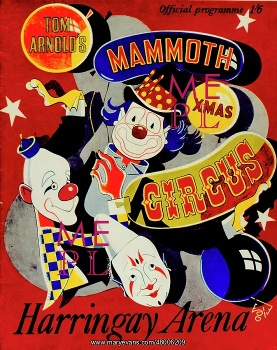: Advertisement for a Mammoth Xmas Circus : Advertisement for a Mammoth Xmas Circus