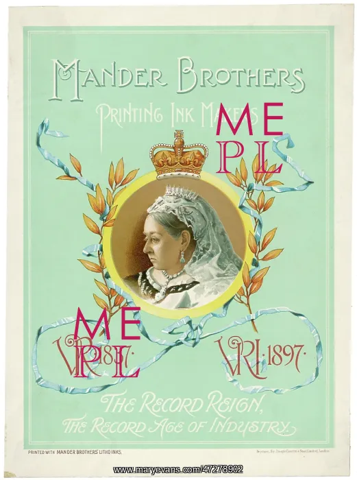 : ADVERT / MANDER BROS INKS : ADVERT / MANDER BROS INKS