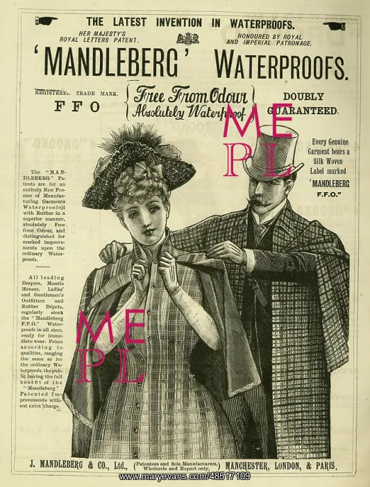  : Advertisement, Mandleberg Waterproofs