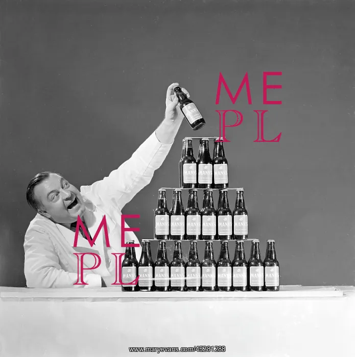 : Advertisement for Manns brown ale : Advertisement for Manns brown ale