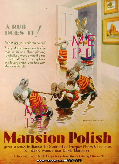 : Advertisement for Mansion Polish : Advertisement for Mansion Polish