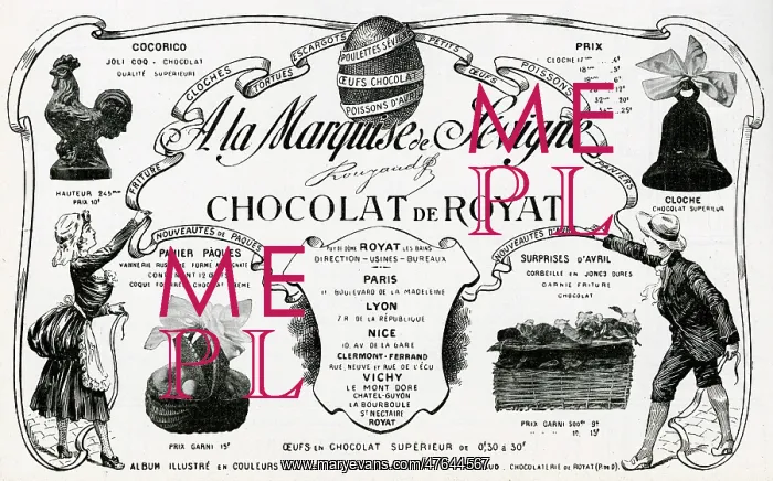 : Advert for Marquise de Sevigne 1910 : Advert for Marquise de Sevigne 1910