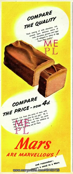  : Advertisement, Mars Bar