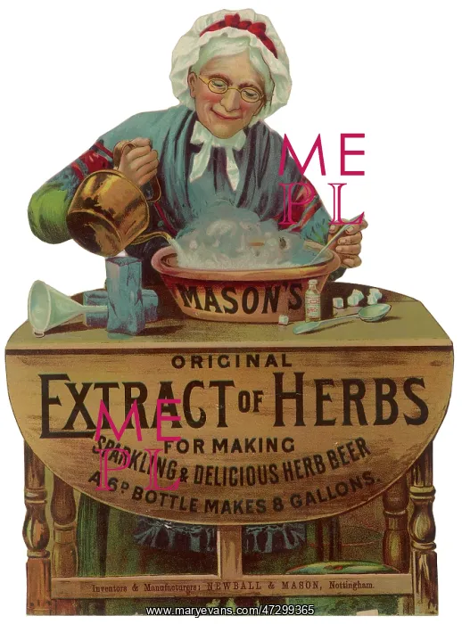: ADVERT / MASON'S HERB / BEER : ADVERT / MASON'S HERB / BEER