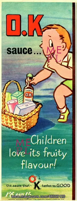  : Advertisement, Mason's OK Sauce