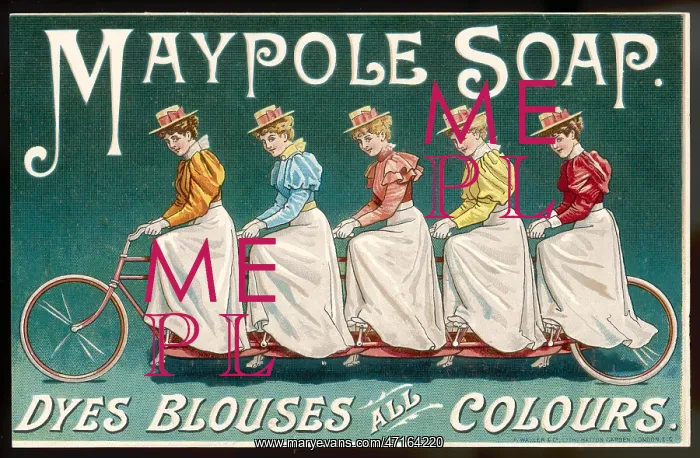 : Advert for Maypole Soap 1900s : Advert for Maypole Soap 1900s