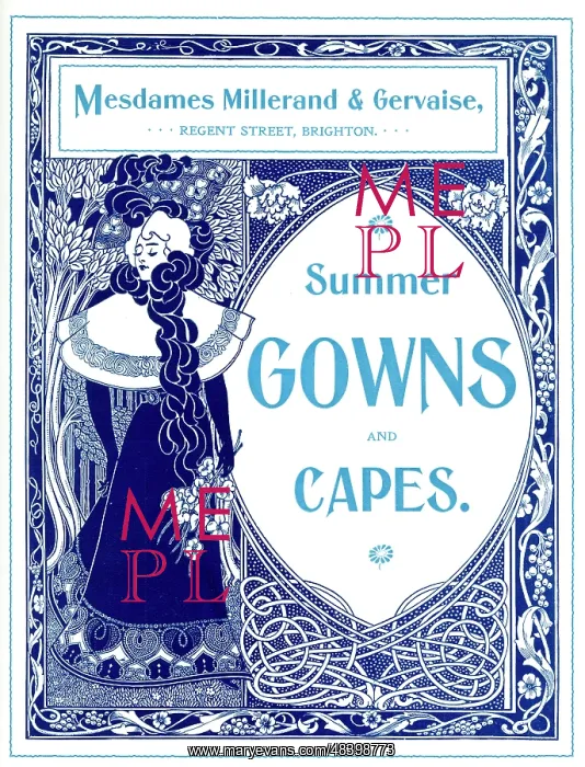 : Advert, Mesdames Millerand & Gervaise : Advert, Mesdames Millerand & Gervaise