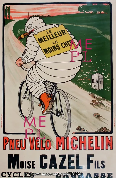  : Advertisement for Michelin bicycle tyres