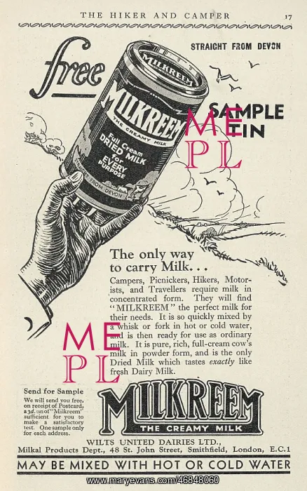 : ADVERT FOR MILKREEM : ADVERT FOR MILKREEM