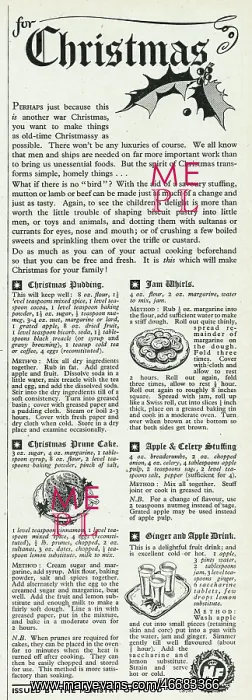 : Advert for the Ministry of Food 1943 : Advert for the Ministry of Food 1943