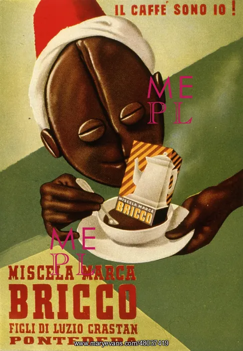  : Advertisement for Miscela Marca Bricco coffee