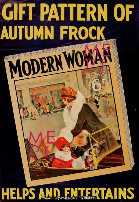 : Advertisement for Modern Woman magazine : Advertisement for Modern Woman magazine