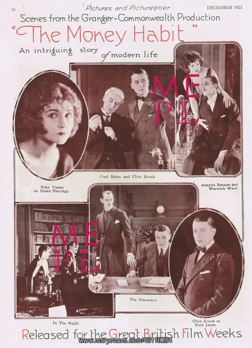 : Advert for the Money Habit (1924) : Advert for the Money Habit (1924)