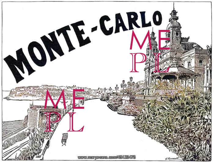  : Advert for Monte-Carlo 1900