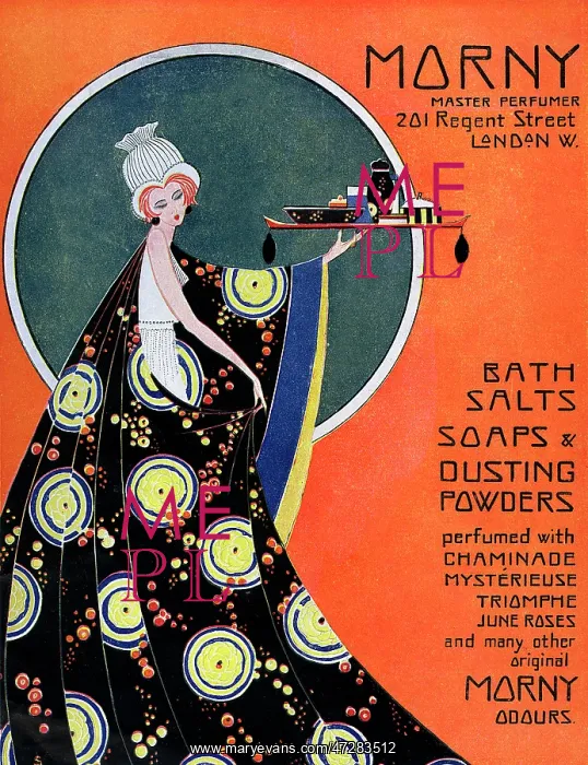 : ADVERT / MORNY TOILETRIES : ADVERT / MORNY TOILETRIES