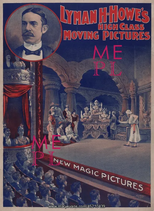 : Advertisement for a motion picture show: ? : Advertisement for a motion picture show: ?