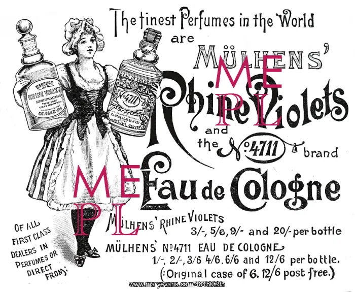  : An advert for Muhlen's perfumes