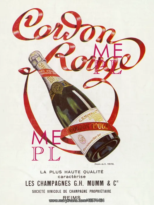 : Advertisement - Mumm's Champagne