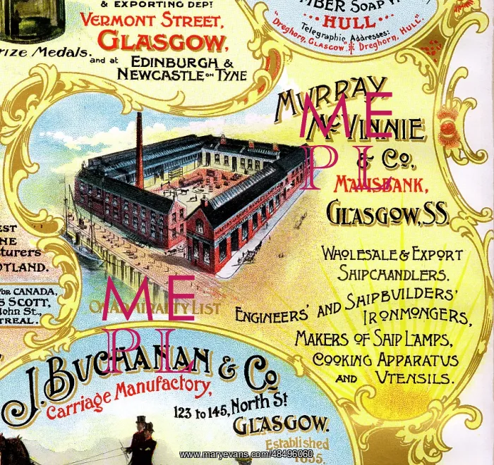  : Advert, Murray, McVinnie & Co, Ironmongers, Glasgow