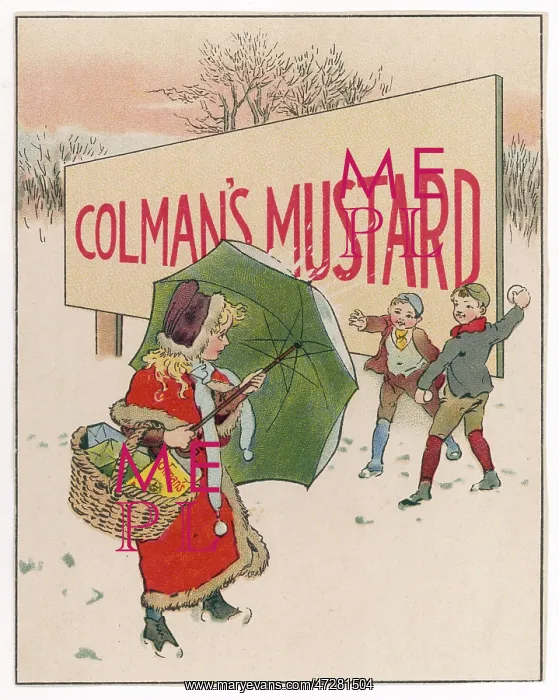 : ADVERT / MUSTARD / COLMAN'S : ADVERT / MUSTARD / COLMAN'S