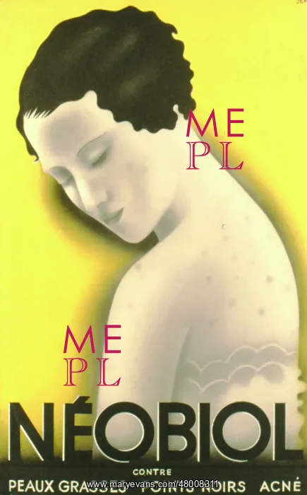 : Advertisement for Neobiol skin treatment : Advertisement for Neobiol skin treatment
