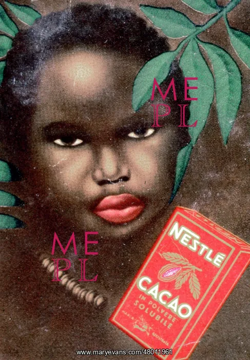 : Advertisement for Nestle's cocoa : Advertisement for Nestle's cocoa