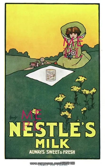 : Advertisement for Nestle's Milk : Advertisement for Nestle's Milk