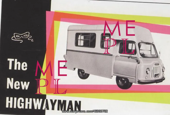 : Advertisement for the new Highwayman caravan motorhome : Advertisement for the new Highwayman caravan motorhome