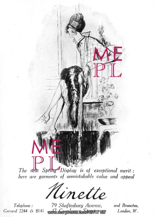  : Advert for Ninette (1925)