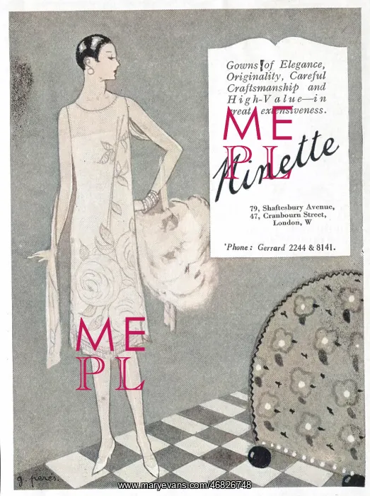  : Advert for Ninette (1926)