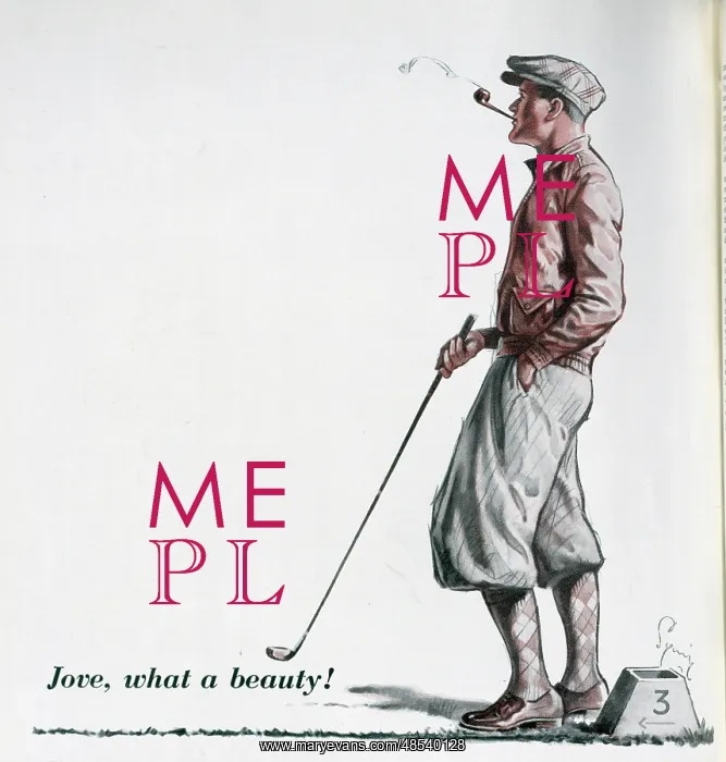 : Advert for North British Golf Balls : Advert for North British Golf Balls