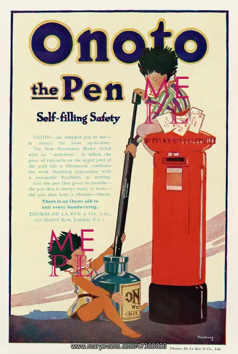  : ADVERT / ONOTO PEN 1920S