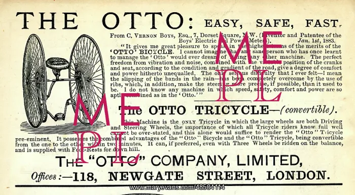 : Advertisement, The Otto Company Limited : Advertisement, The Otto Company Limited