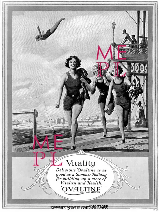 : Advert for Ovaltine, 1927 : Advert for Ovaltine, 1927