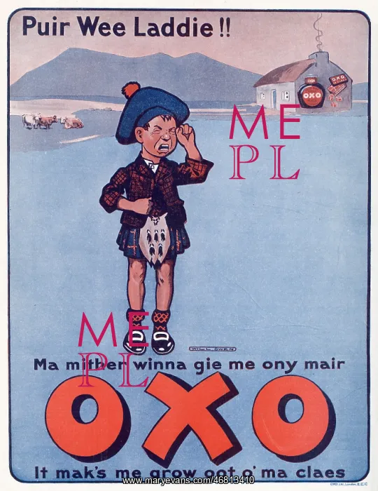 : Advert for OXO 1922 : Advert for OXO 1922